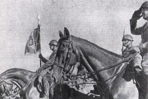Lo Stendardo del Reggimento Artiglieria a Cavallo (3°) sul Fronte Russo (1942)